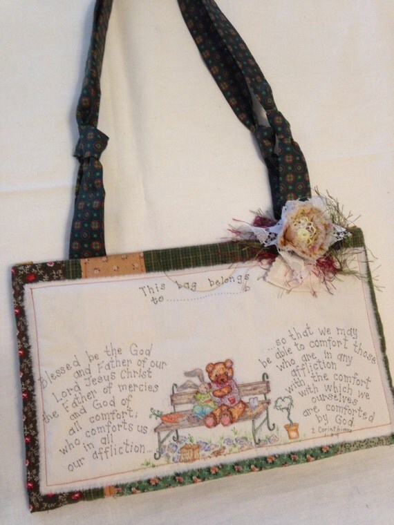 Bag, purse, tote, bible bag, carry all, art bag, scripture bag, hand ...