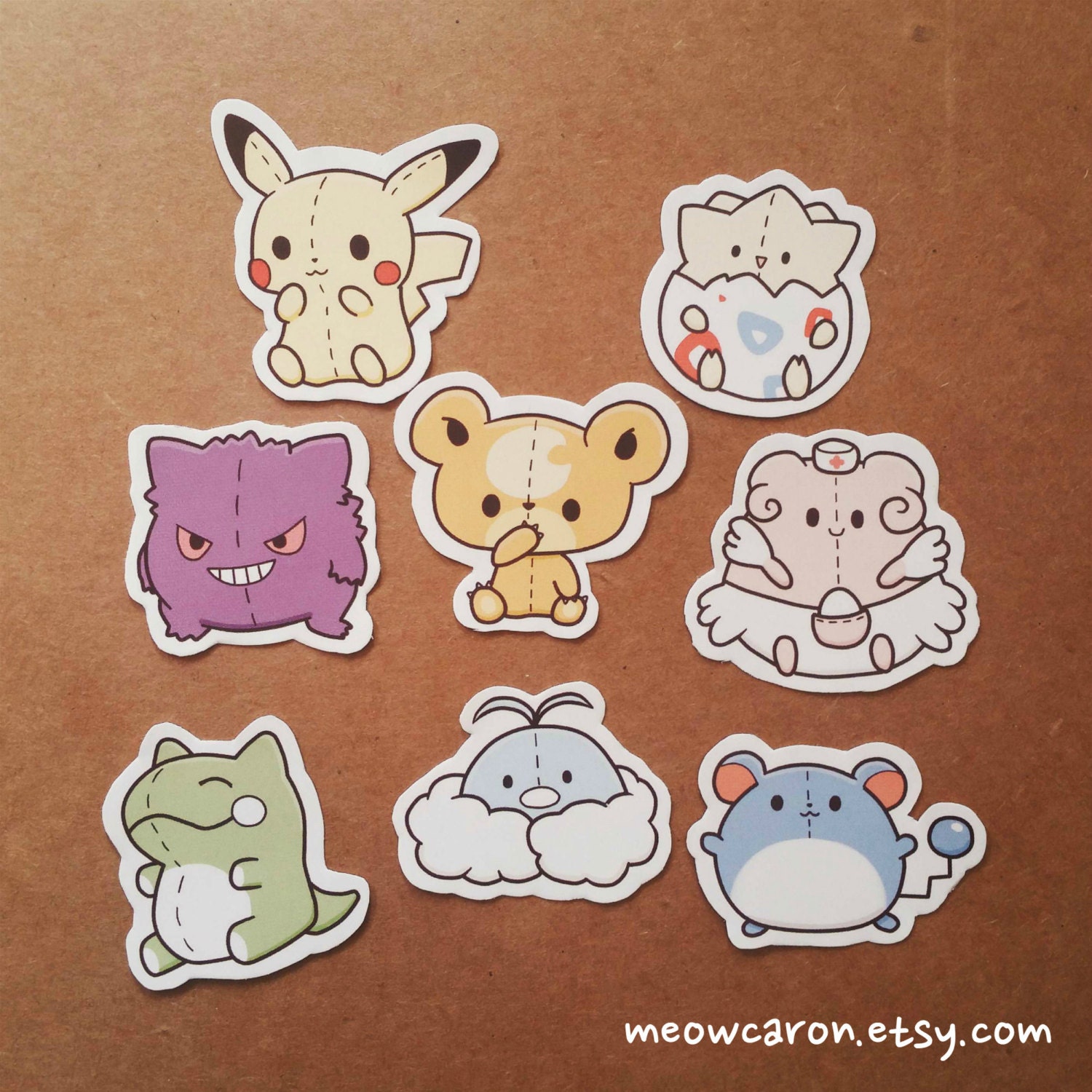 pokemon pokedoll stickers limited edition