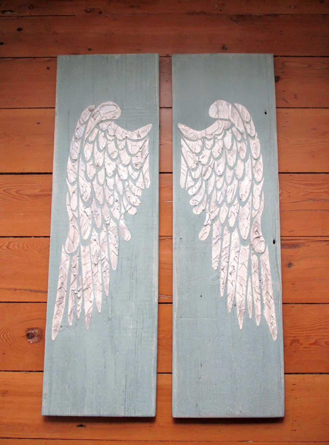 Angel Wings Large Angel Wings Carved Angel Wing Wall Art