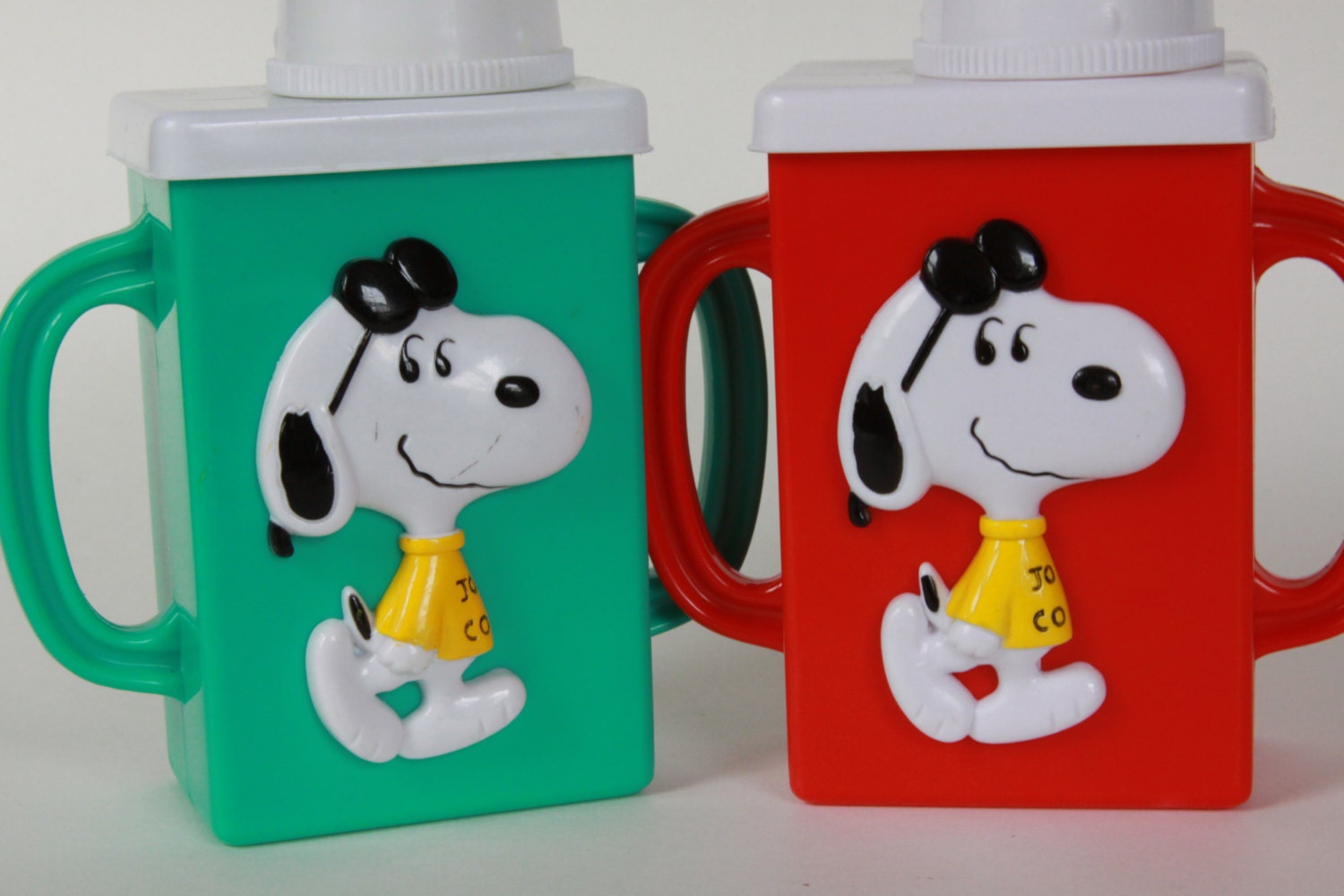 Snoopy Juice Box Holders 1971 Vintage by