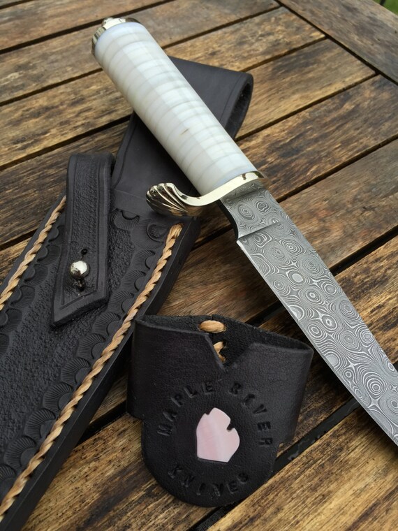 Custom Knife Made in Michigan by Maple River Knives