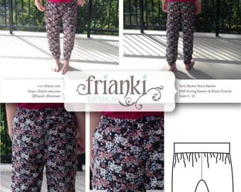 by baby PDF sewing pants Photo harem Sewing Baby Frianki Pattern Harem and pattern Pants  Tutorial