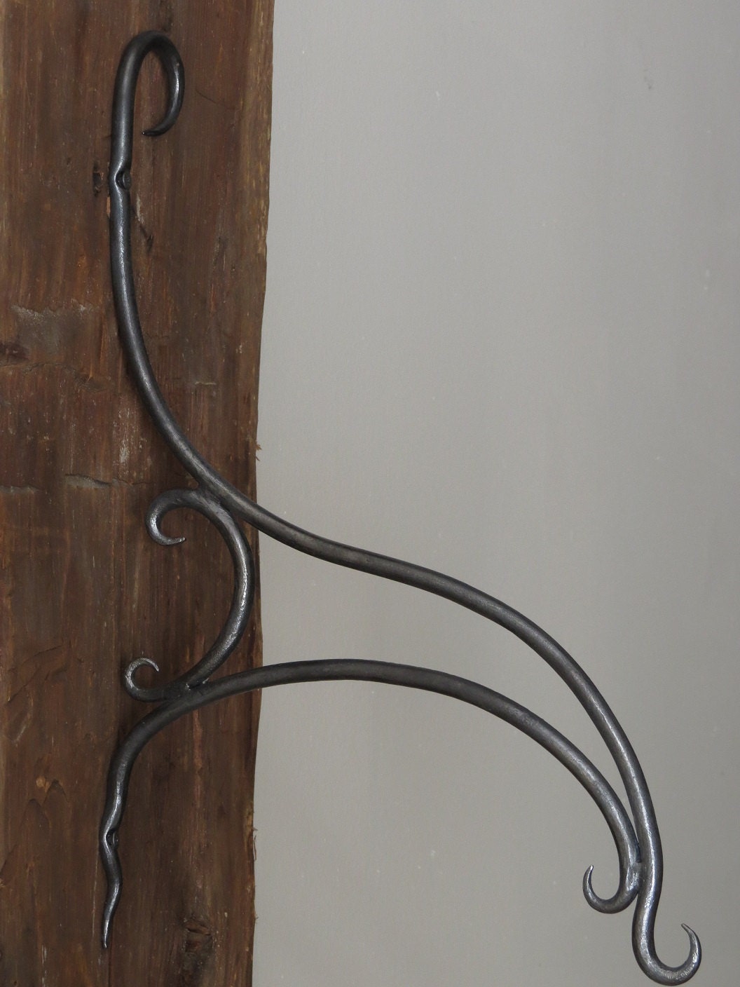 Hand Plant Hanger Rustic Bracket by AdirondackBlacksmith