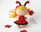 Pebble Doll Ladybug