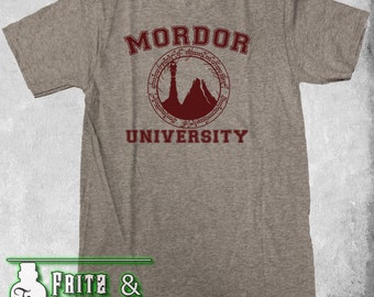 mordor university t shirt