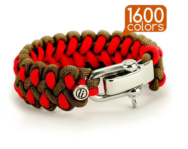 Rope bracelet Mens rope bracelets Dragon with real