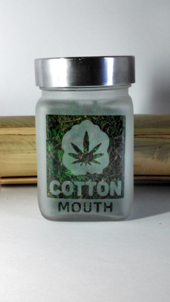 Cotton Mouth Stash Jars Weed Storage & Stoner Accessories