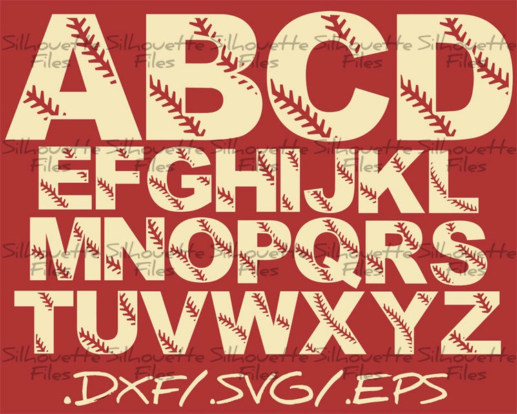 Free Free Baseball Letters Svg 545 SVG PNG EPS DXF File