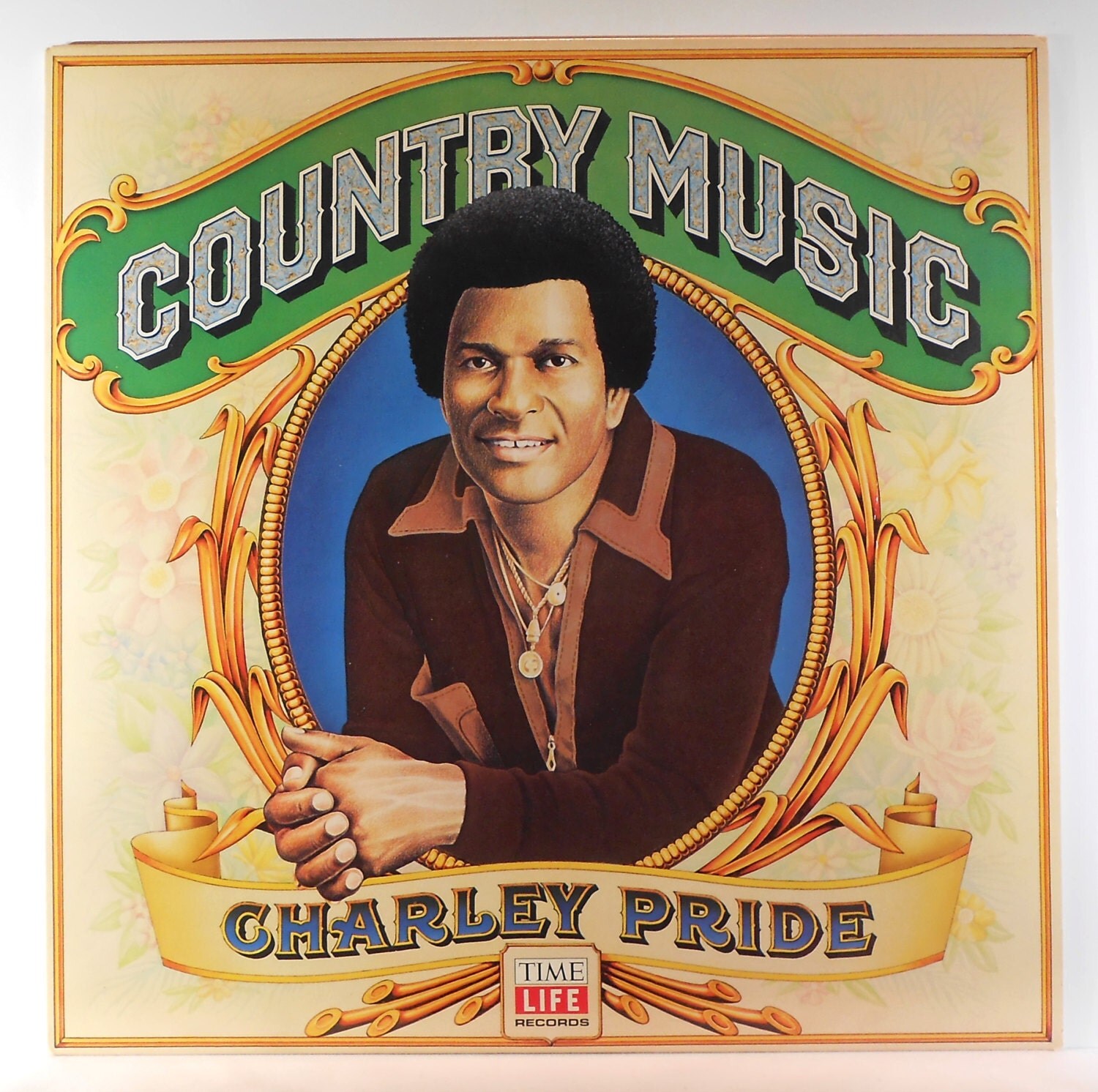 Charley Pride Country Music Time Life Records Vintage Vinyl LP