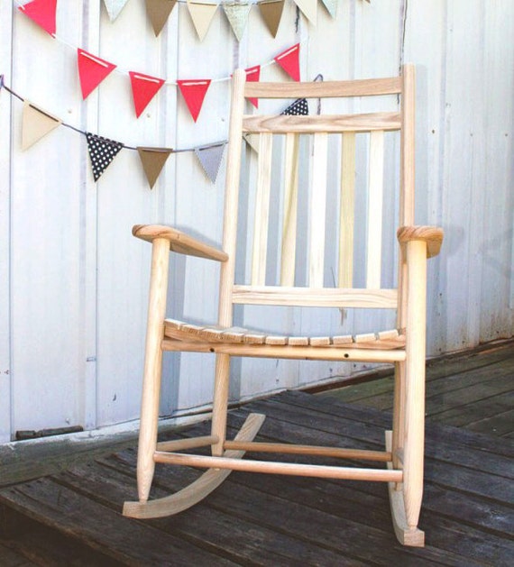 Unfinished Rocking Chair - design0concept