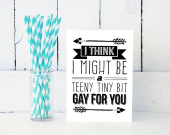 Gay Love Card Printable Printable Cards by HeavenInARagePaperie