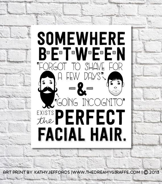 Beard Art Men\'s Grooming Funny Bathroom Decor Facial Hair Beard Art Men\'s Grooming Funny Bathroom Decor Facial Hair