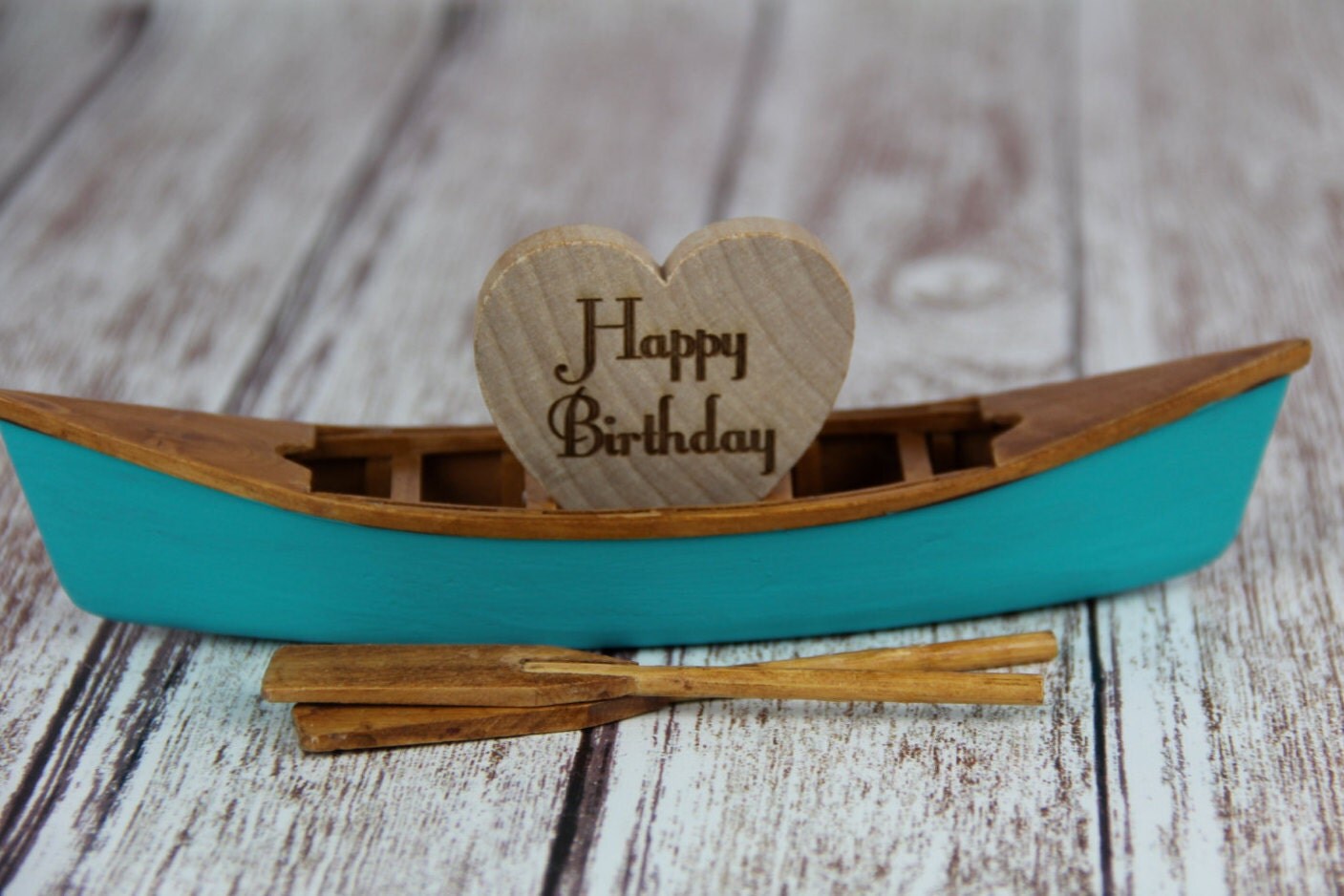 Birthday Canoe Cake Topper