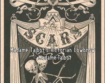 Circus of the Scars Sideshow Poster Madame Talbot's Victorian Lowbrow