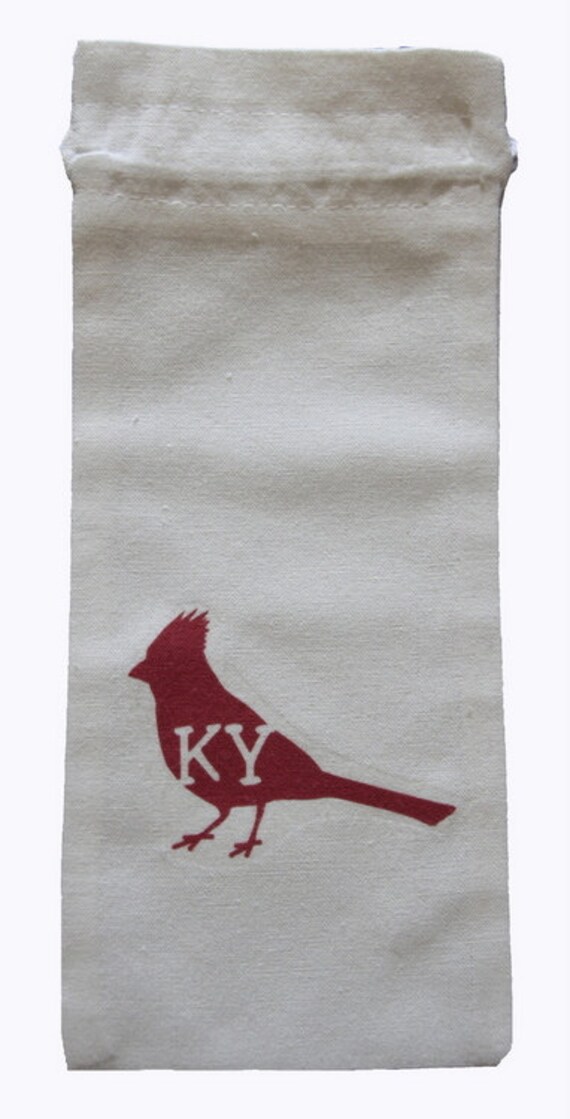 State Bird Cloth Wine Bottle Gift Bag