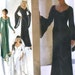 Style 2957 UNCUT Misses Renaissance-Elvira Costume - Bridal Dress with Full Length Trumpet Sleeves Pattern Size 8-18