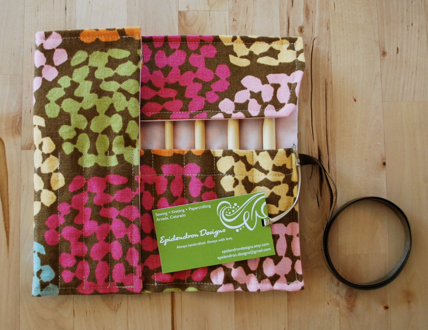 Crochet Hook Case / Organizer / Holder by EpidendronDesigns