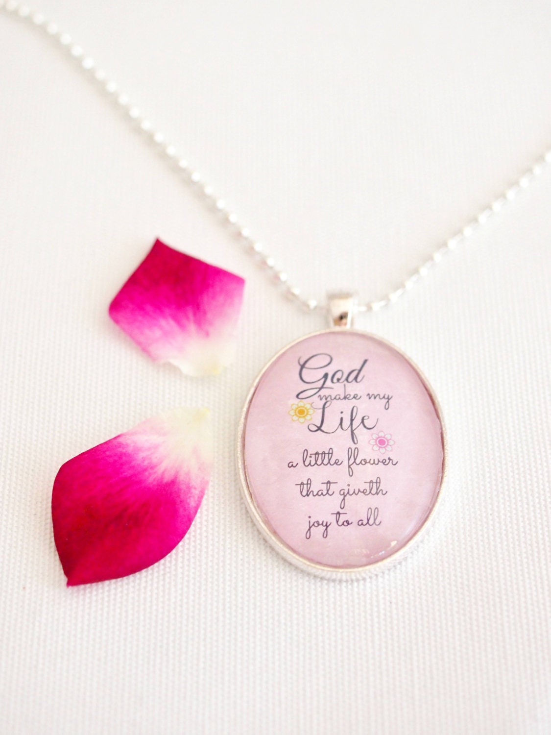faith quote necklace hymn quote necklace inspirational quote