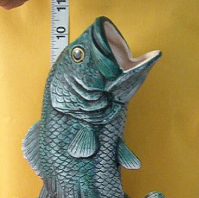 largemouth bass figurine