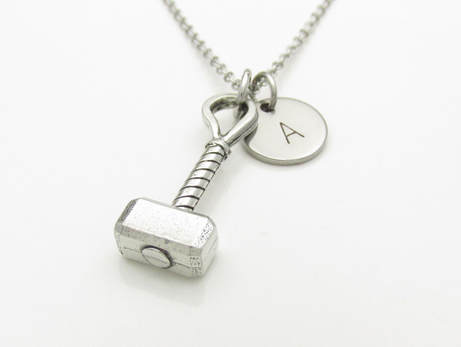 Thors Hammer Necklace Thor S Hammer Charm Initial   Il Fullxfull.743861881 Fuw3 