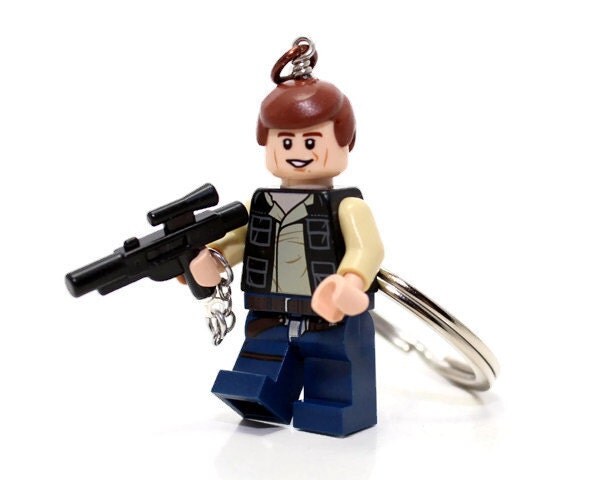 lego han solo key chain