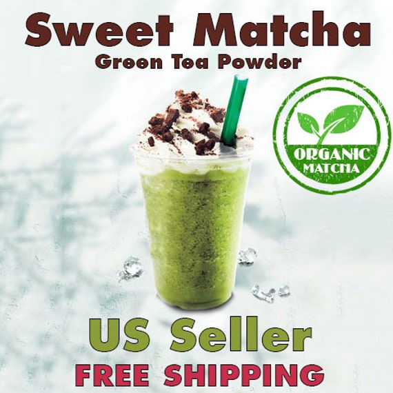 Sweet Matcha Green Tea FREE Shipping by RedLeafTea on Etsy