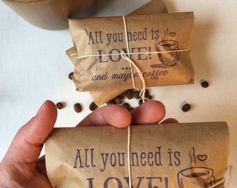 Unique Gift for Coffee Lovers. Set of 3 one-pot coffees. Freshly roasted. Valentines Day Gift for Him.