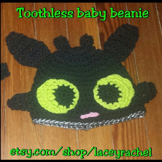 Toothless beanie for babies/toddlers How to Train Your