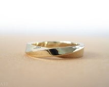 mobius strip wedding rings