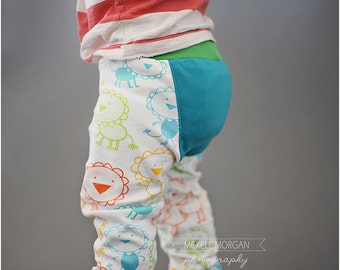 Happy Buns Britches: Cloth Diaper Pants Pattern, Ruffle Bum Pants Pattern