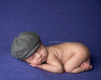 Baby Hat, Baby Newsboy Cap, Boys Newsboy Cap, Paperboy hat, Pageboy hat, Newspaper boy hat, Baby boy hat, Toddler boy hat, Newborn Prop