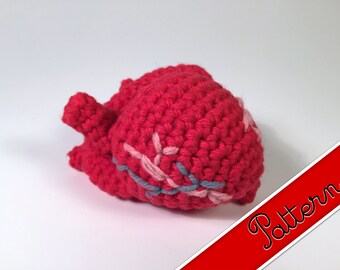 Crocheted Anatomical Human Heart Pattern PDF