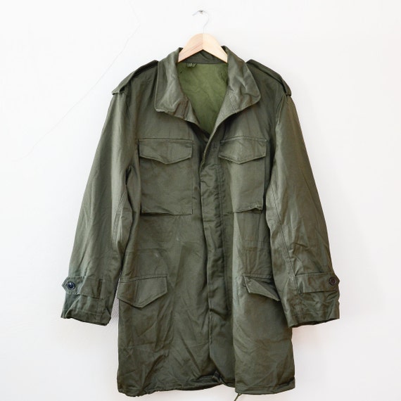 Vintage Army Surplus Green Military Army by vagabondsvintageuk