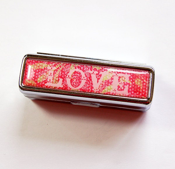 Lipstick case Lipbalm Case lipstick case with mirror