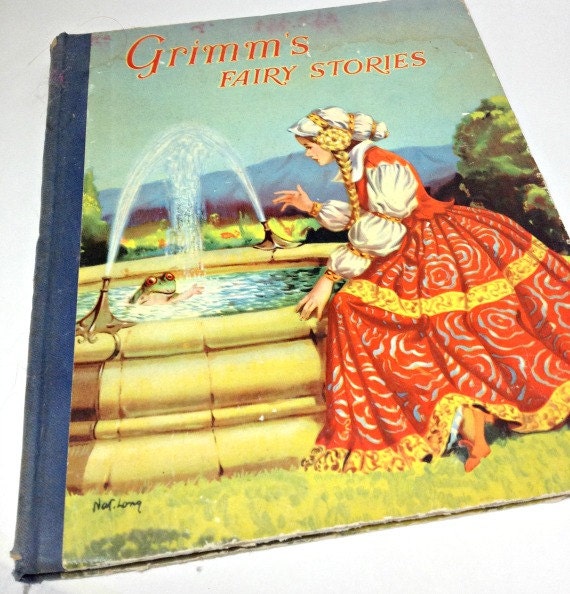 Antique Grimms Fairy Tales Books