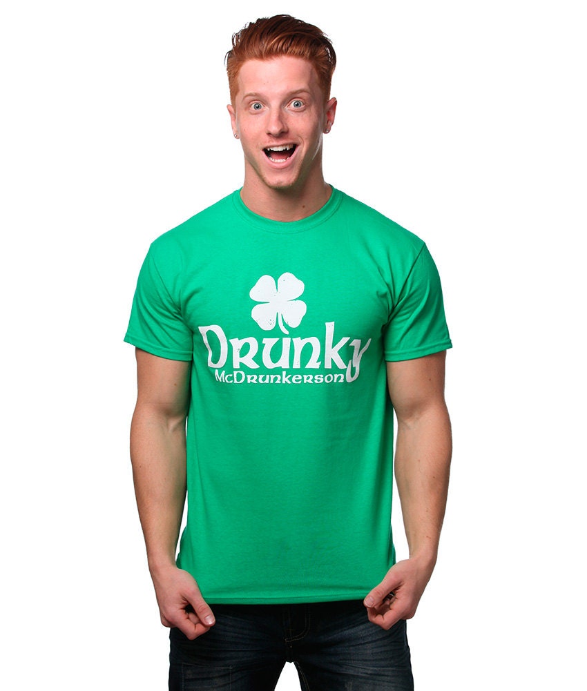 Drunky McDrunkerson T-Shirt Funny Beer Keg Drinking Micro Brew