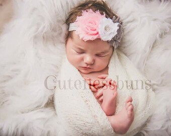 Baby Headbands, Baby Girl Headband, Baby Bows Headband, Infant Headband, Head band, Newborn Headband, Bow Headband, Newborn Photography Prop