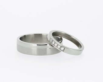 palladium wedding band set diamond ring diamond wedding ring mens palladium ring - Palladium Wedding Rings palladium wedding band set diamond ring diamond wedding ring mens palladium ring - Palladium Wedding Rings