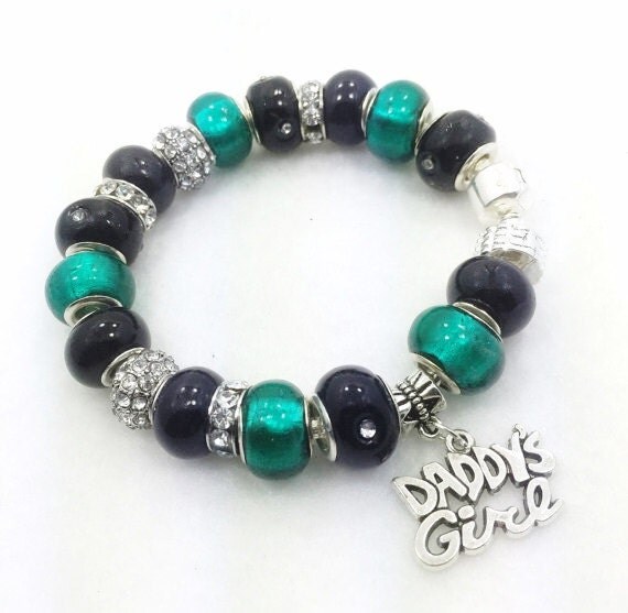 Daddy's Girl European Style Charm Bracelet
