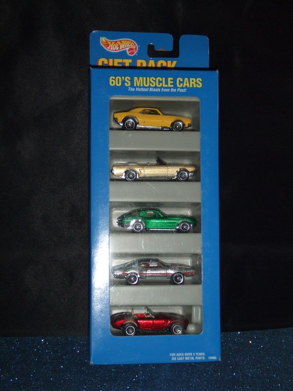 Hot Wheels 60's Muscle Cars Gift Pack of 5