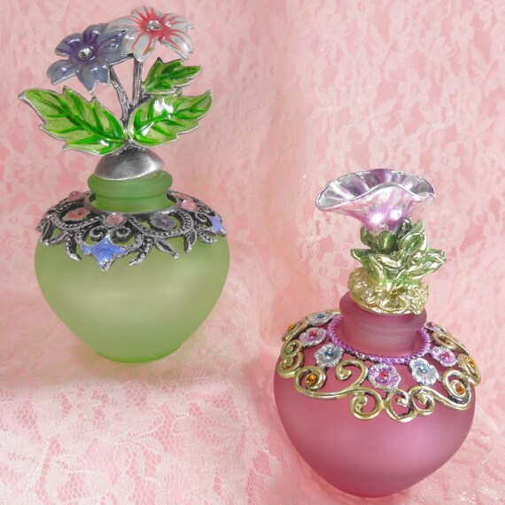 Perfume Bottles by VictoriannaCharmers on Etsy