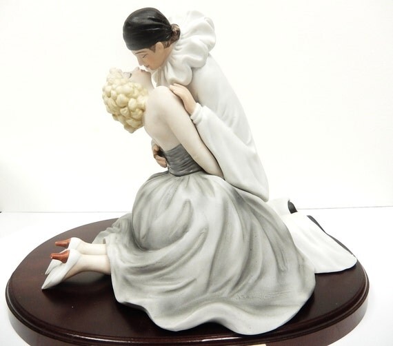 Art Deco Louis Icart Pierrot And Pierrette By Secondimpulse