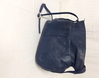 Giani Bernini,leather purse, bag,blue Leather, Purses ,Shoulder Bag