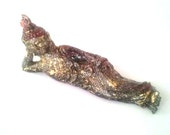 Lying Buddha-Good Sleep-asleep-Orgonite Magic-Shungit-Black-Red-Gold-gems energy-crafted