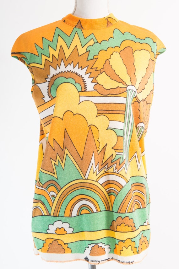 Vintage 1960 s Pop Art T Shirt Design by Donovan Galvini