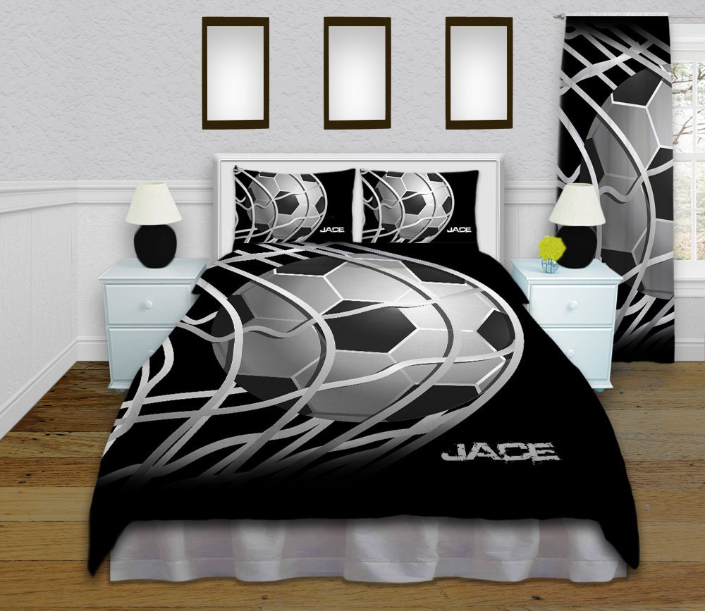 Soccer bedding for kids Luxury Childrens by EloquentInnovations