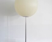 Marble and Chrome Lollipop Lamp by Robert Sonneman
