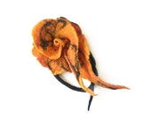Felted brooch flower felt brooch wool brooch yellow orange black flower flowers felt wool floral boho spring brooch OOAK Felted brooch flower felt brooch wool brooch yellow orange black flower flowers felt wool floral boho spring brooch OOAK