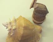 Vintage 10 Inch Conch Shell for Coastal Beach Decor ... By the Sea By the Sea By the Beautiful Sea