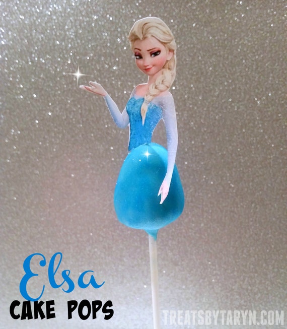 Elsa Cake Pops